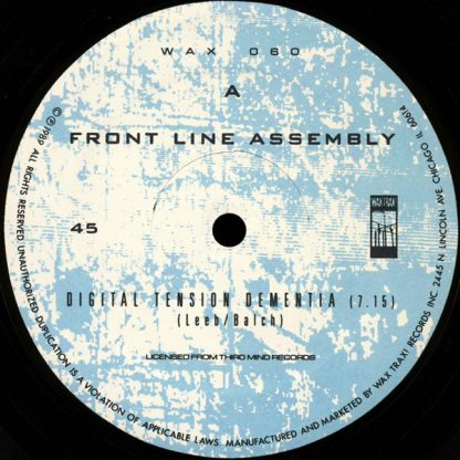 Front Line Assembly – Digital Tension Dementia - Imagen 2