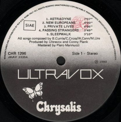 Ultravox – Vienna LP - Imagen 2