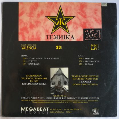 Teknika  – Yo No Pienso En La Muerte - Imagen 2