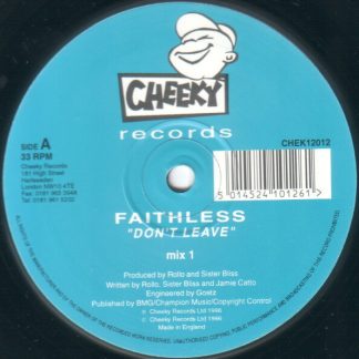 Faithless ‎– Don't Leave