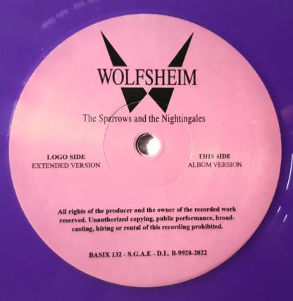 Wolfsheim ‎– The Sparrows And The Nightingales - Imagen 2