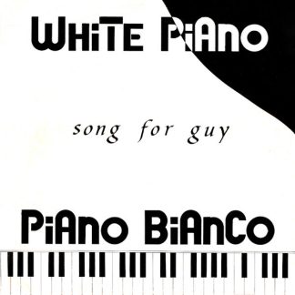 White Piano / Piano Bianco - Song For Guy 12"