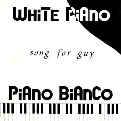 White Piano / Piano Bianco - Song For Guy 12"