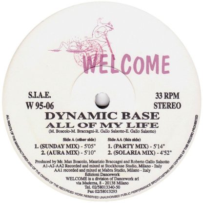 Dynamic Base – All Of My Life - Imagen 2