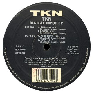 TKN ‎– Digital Input EP