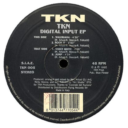 TKN ‎– Digital Input EP