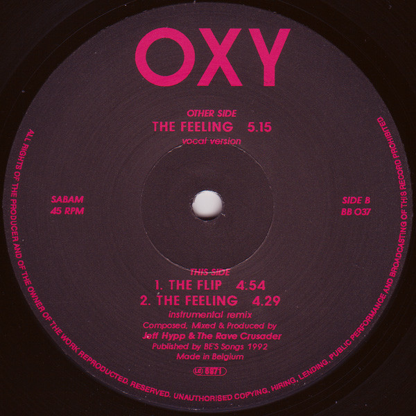 OXY – The Feeling