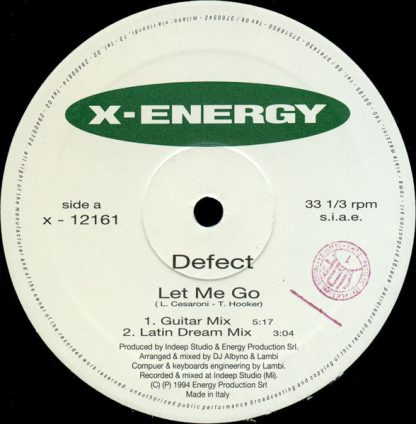 Defect ‎– Let Me Go