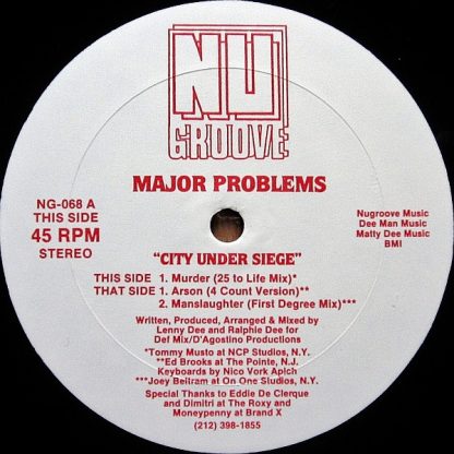 Major Problems – City Under Siege